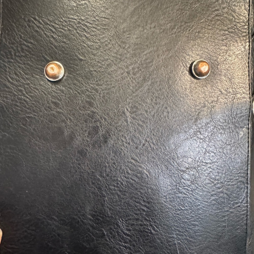 Vintage lululemon Black Duffel Bag Smooth Leather - Picture 8 of 16
